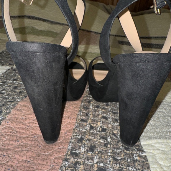 Womens Black Platforms - Picture 2 of 3